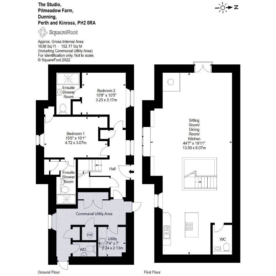 The Studio At Pitmeadow Farm Даннинг Экстерьер фото